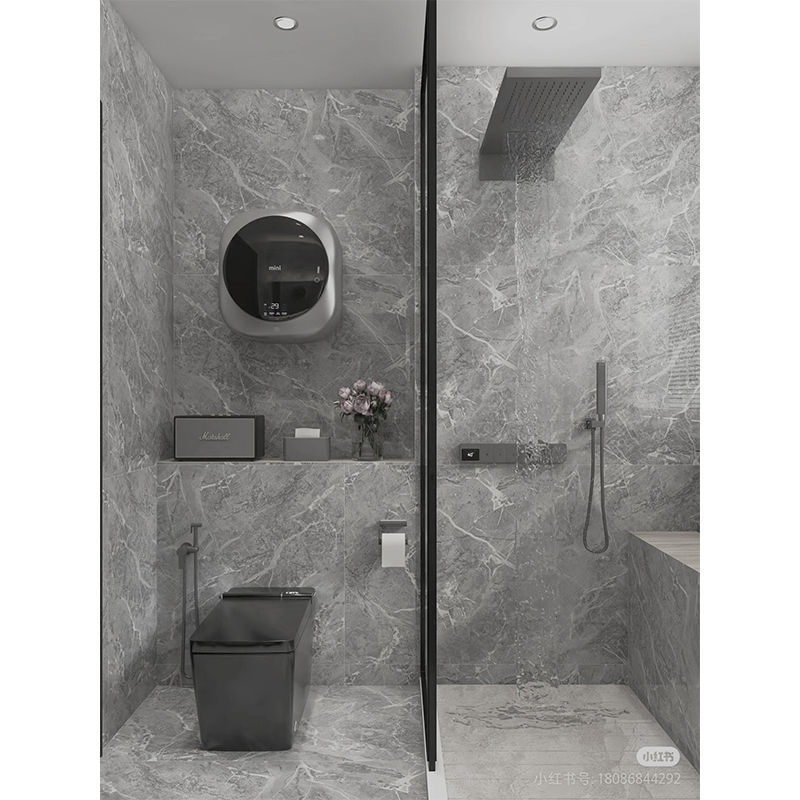 Castle Grey Solid Wall Panel