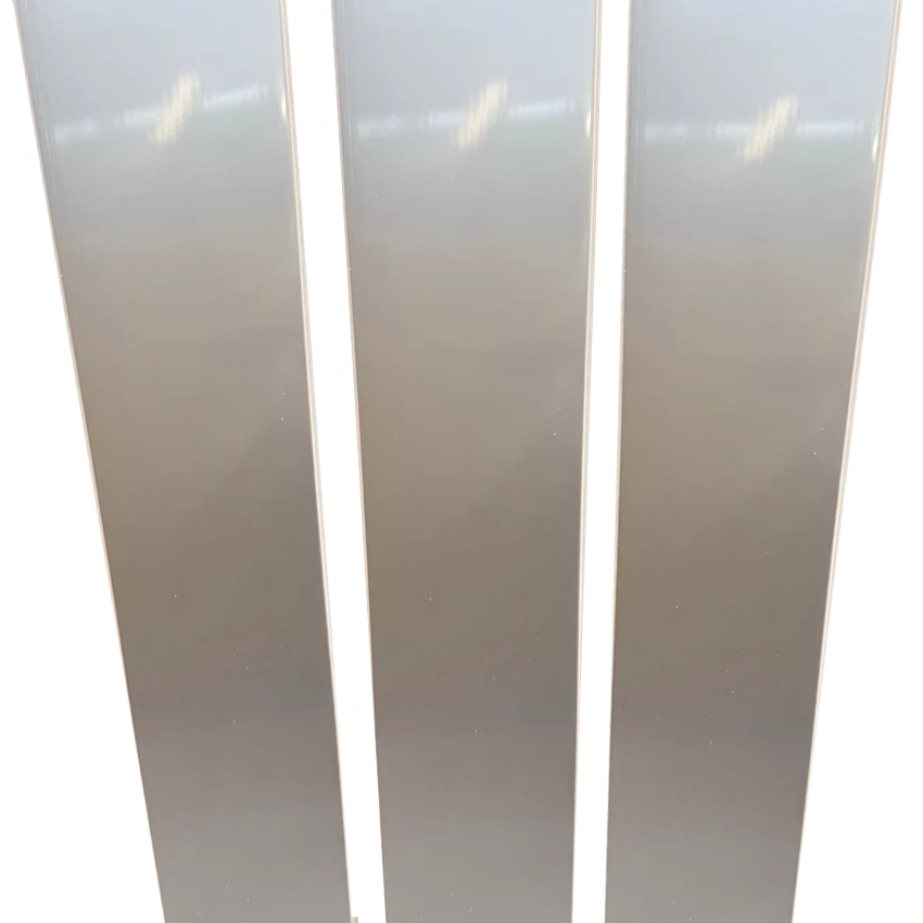 Grey Glossy Ceiling Cladding