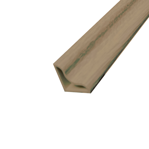Oak Brown SPC Flooring Trims Vinyl Beading
