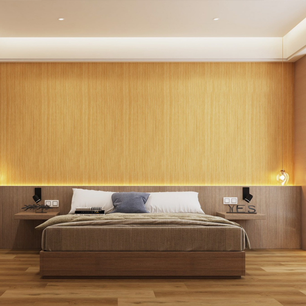 Teak Wood Tongue & Groove Wall Panel