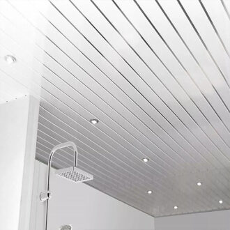 White Glossy Ceiling PVC Panel