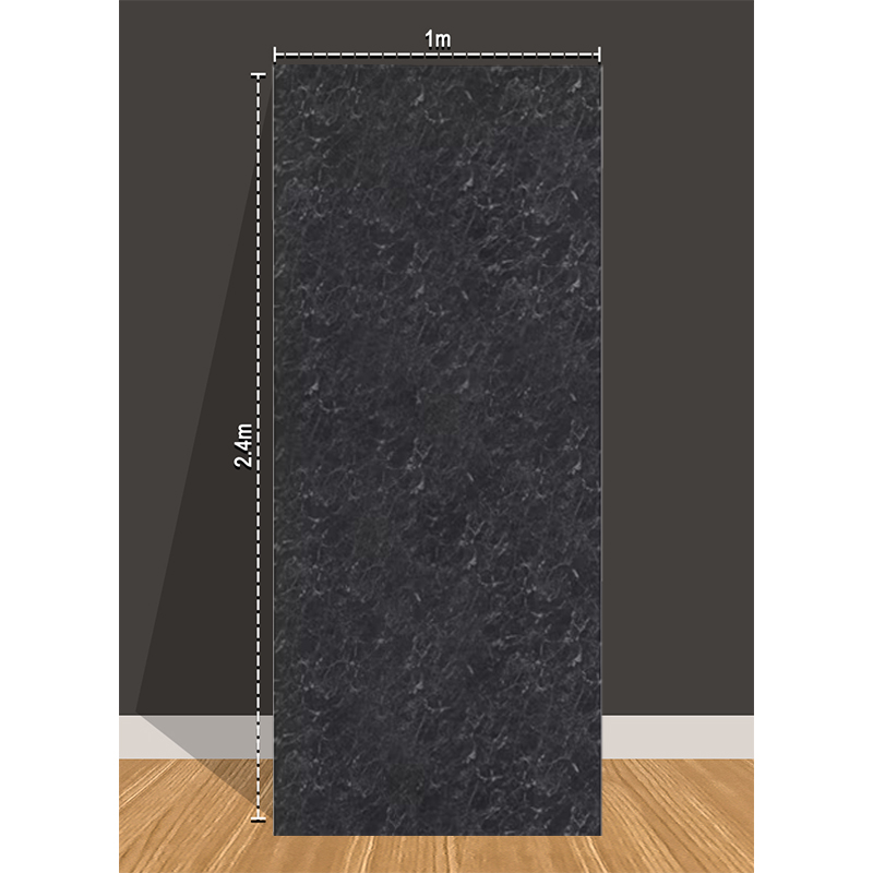 Water Wave Black Panel for Walls