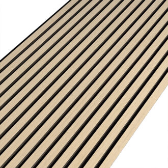 White Oak Acoustic Panel For Walls