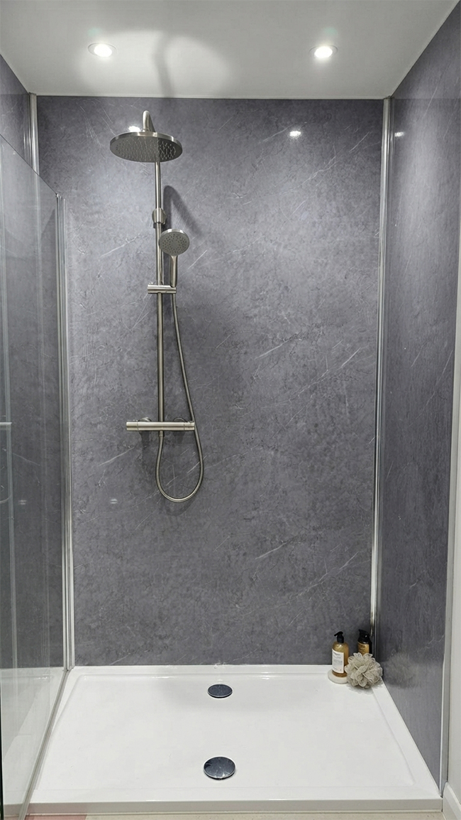 Bianco Luna Solid Wall Panel