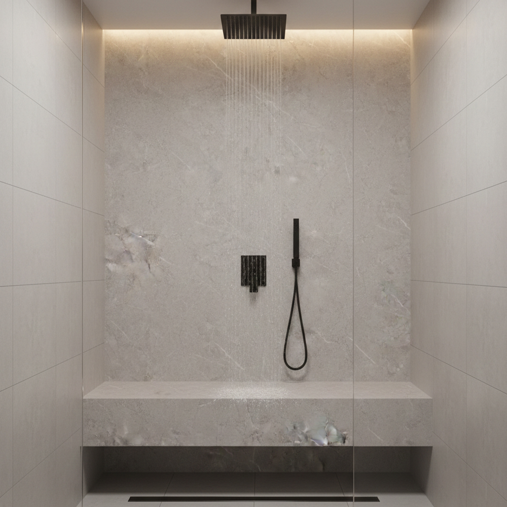 Bianco Luna Solid Wall Panel