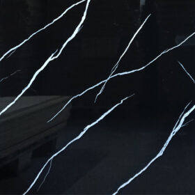 Black Marble Gloss PVC Wall Panel Main