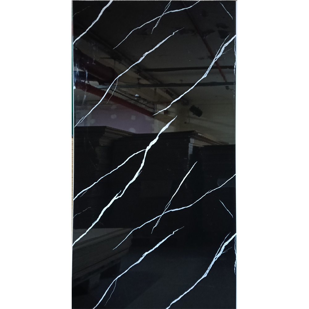 Black Marble Gloss PVC Wet Wall Panel