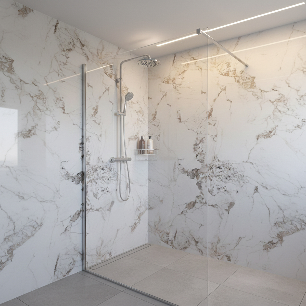 Costwold Frost Vein Gloss PVC Wet Wall Panel