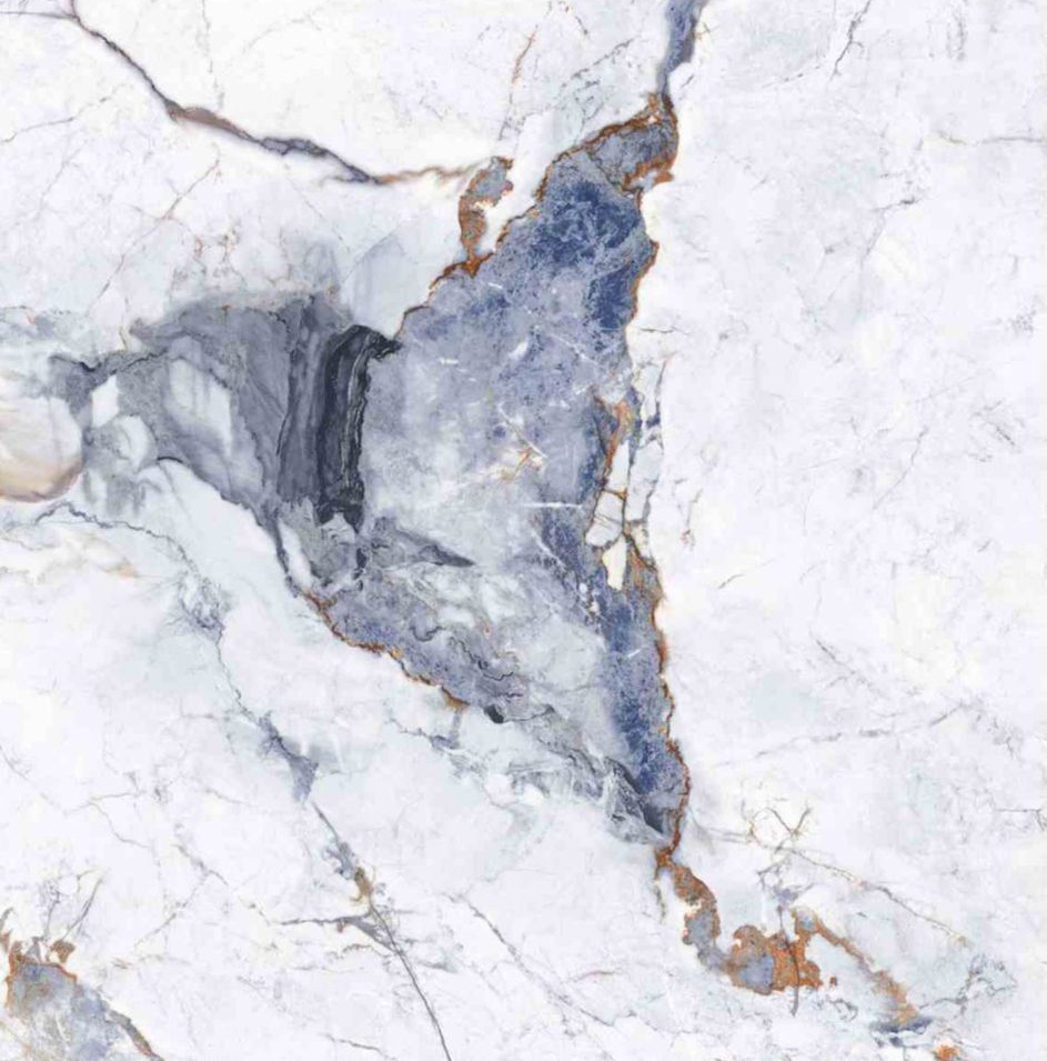 Artisitic Blue Solid Wall Panel