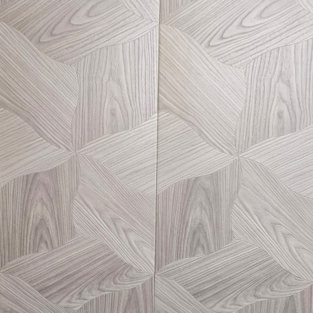 Light Grey Oak Magic Bark Gloss Finish Laminate Flooring