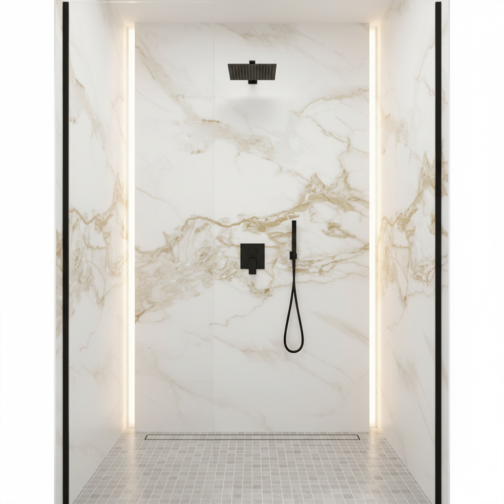 Sahara Gold Shower Wall Panel