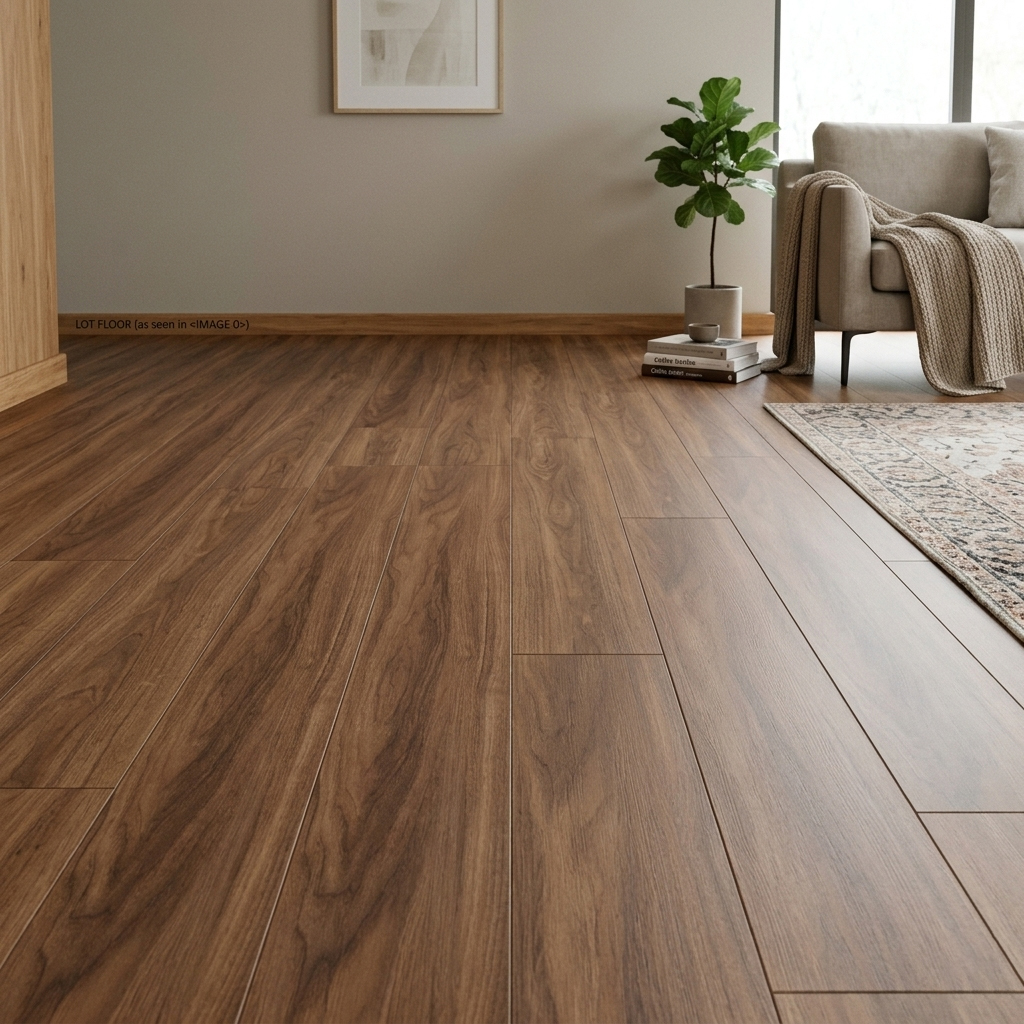 SPC Flooring Brown Walnut