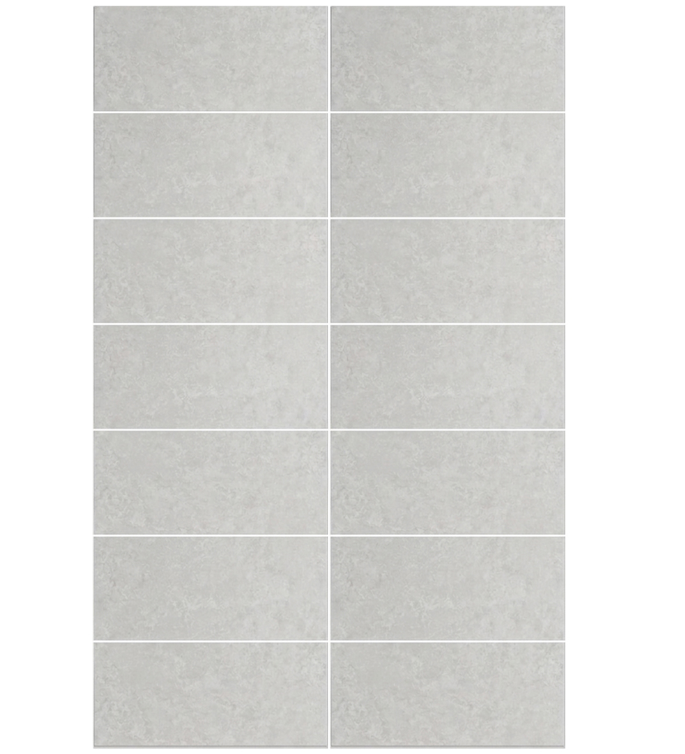 Concrete White PVC Kitchen Bathroom Wet Wall Panel