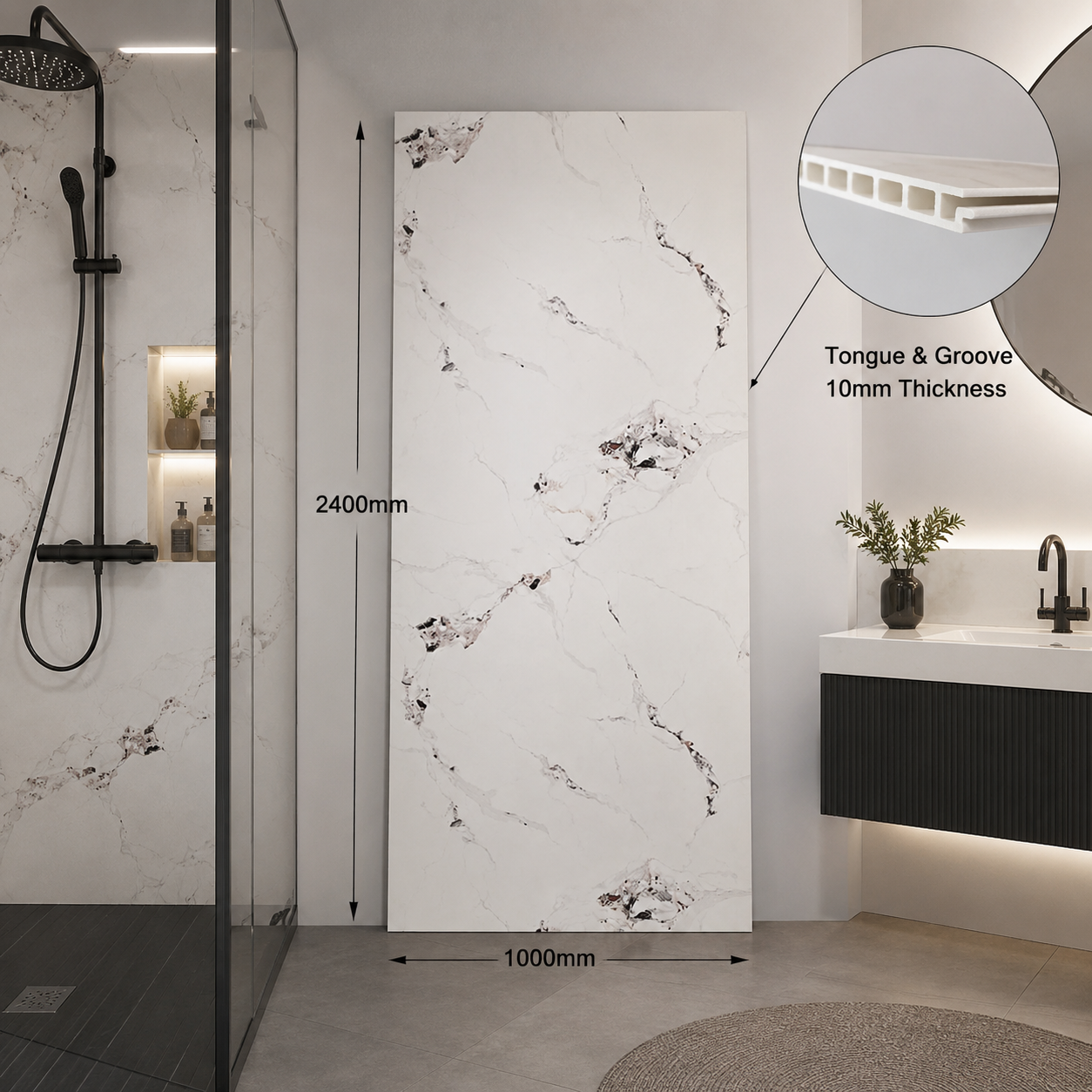 Platinum Whipser PVC Wall Panel