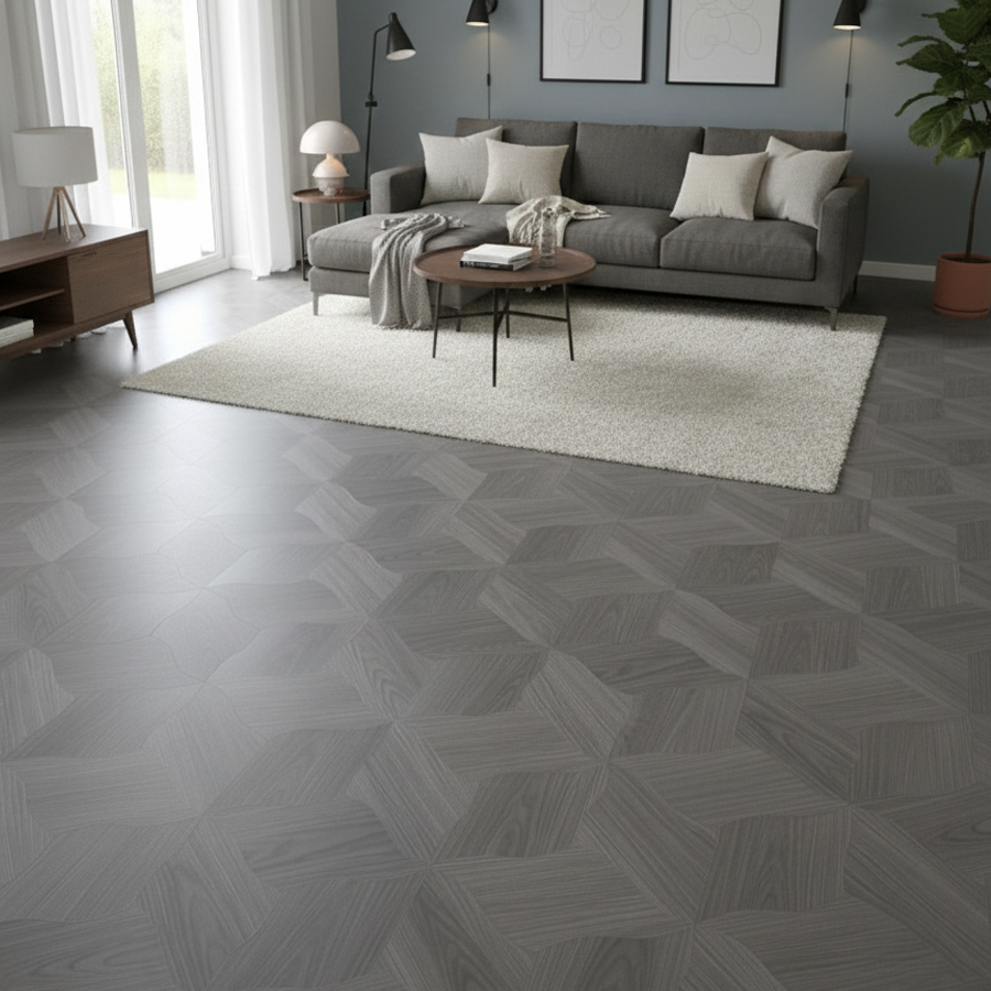 Barrel Grey Oak Matt Finish Laminate Flooring