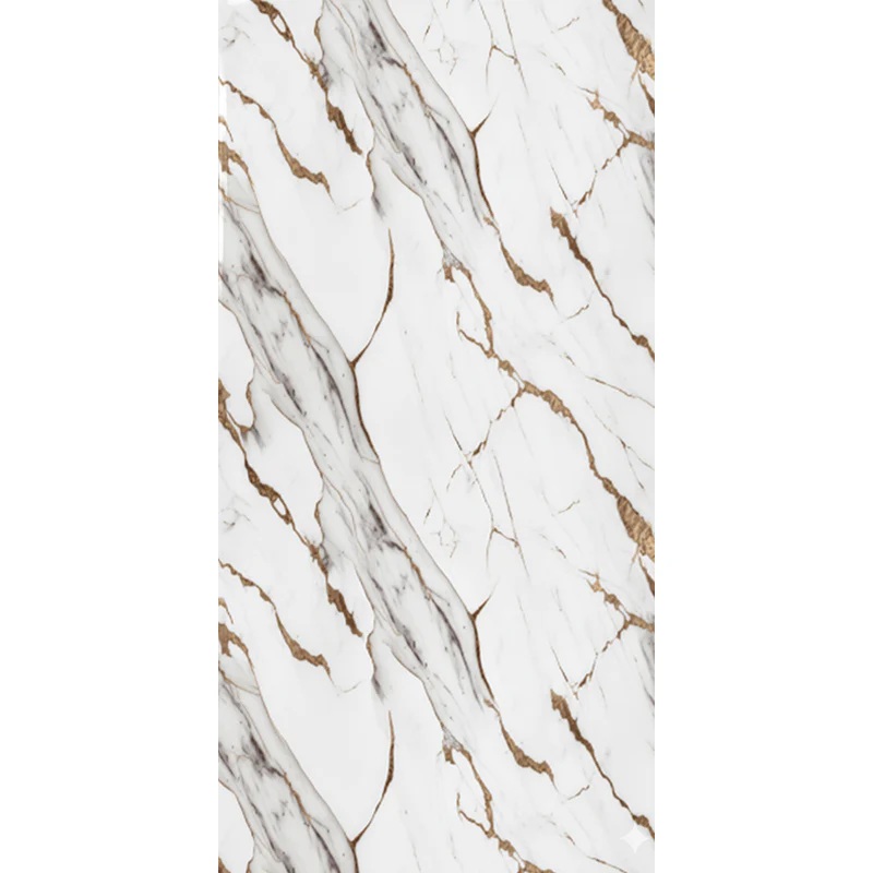 Orian Gold Gloss PVC Shower Wall Panel