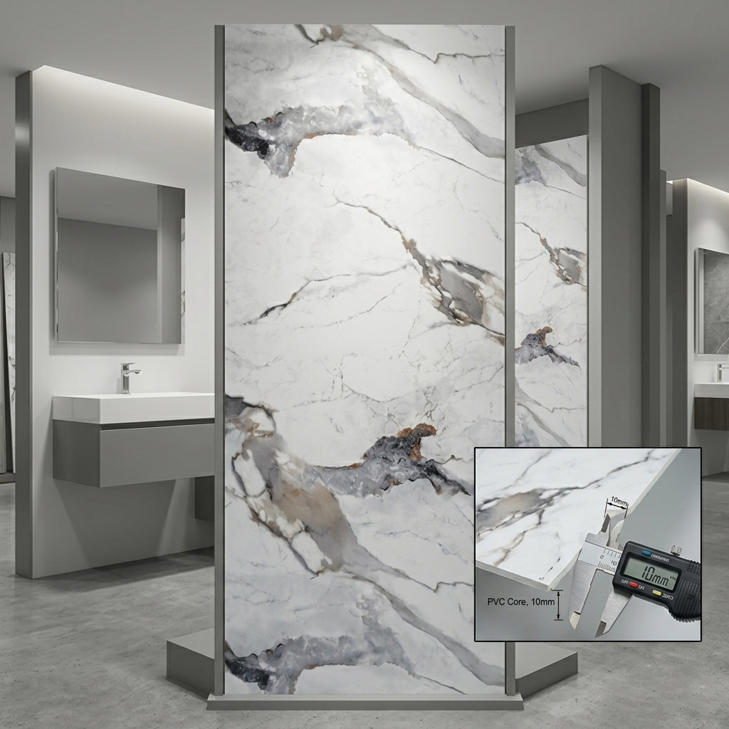 Prestige Marble Matt Kitchen Bathroom Wet Wall Panel