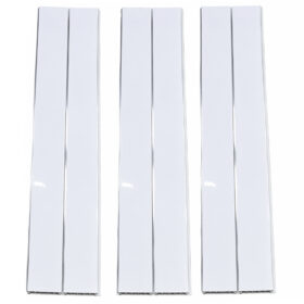 White With Silver Line PVC Ceiling Cladding Panels