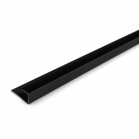 Black End Cap Trim For PVC Wall Panel
