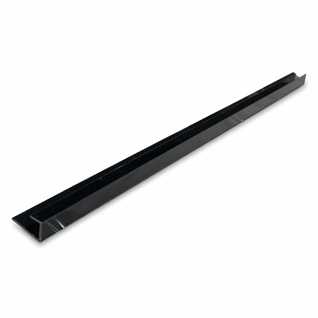 Black End Cap Trim For PVC Wall Panel