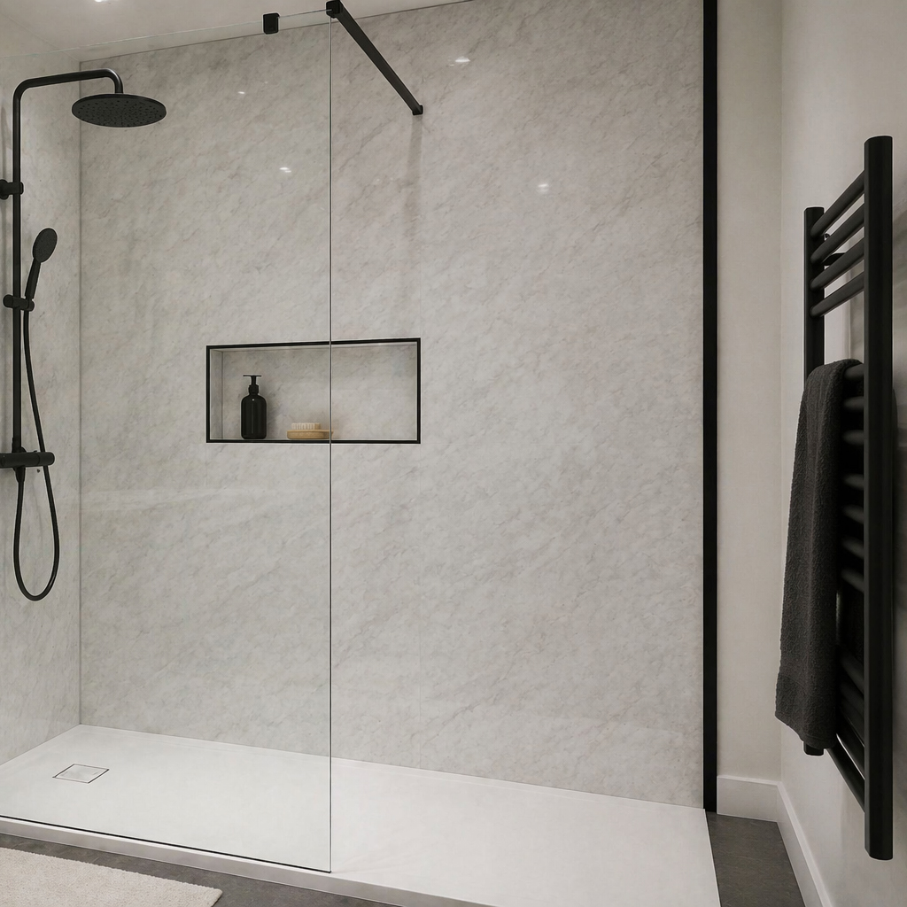 Black End Cap Trim For PVC Wall Panel