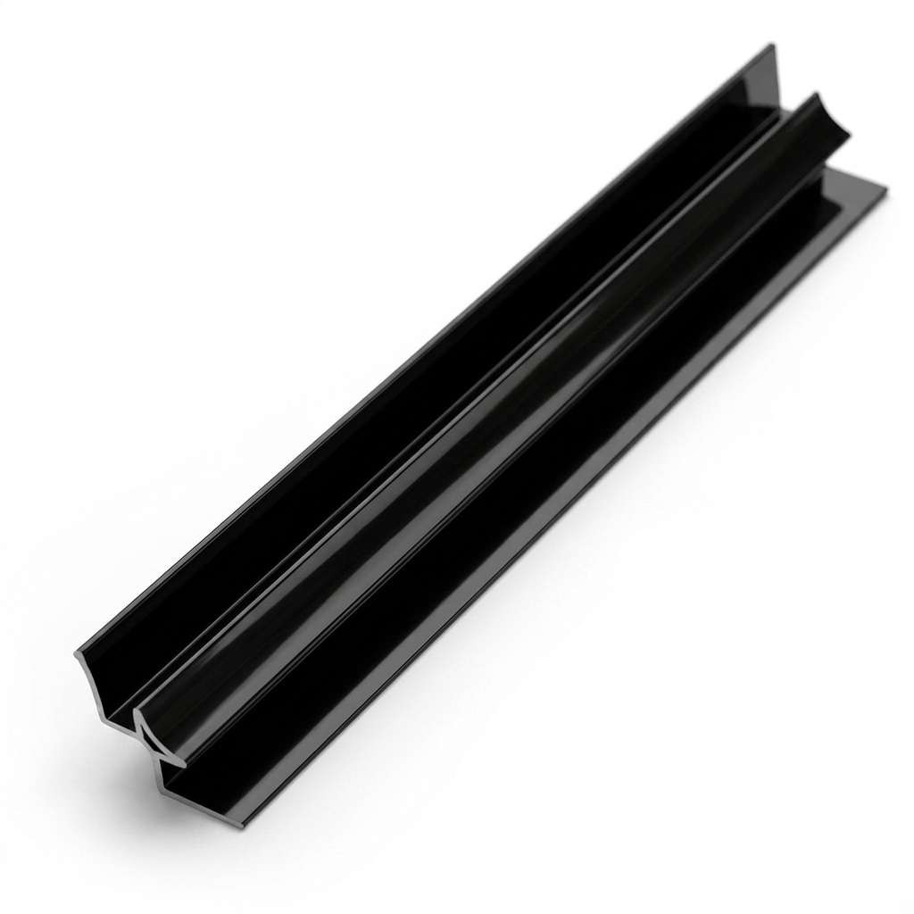 Black Internal Corner Trim For PVC Wall Panel