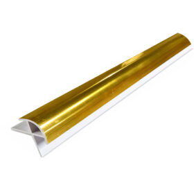 Gold External Trim For PVC Wall Panel