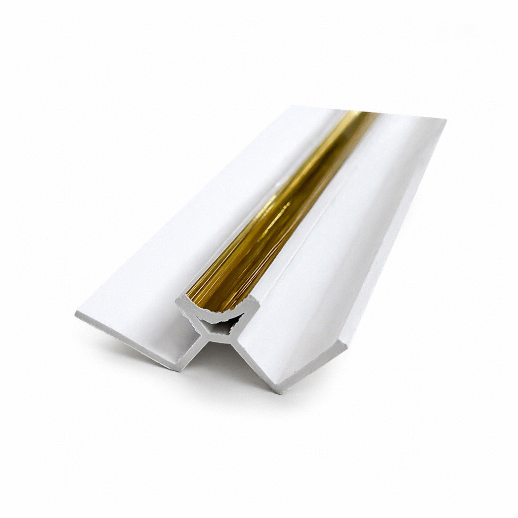 PVC gold Internal Corner For PVC Wall Panel