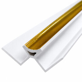 PVC gold Internal Corner For PVC Wall Panel