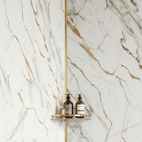 Gold Internal Corner PVC Wall Panel