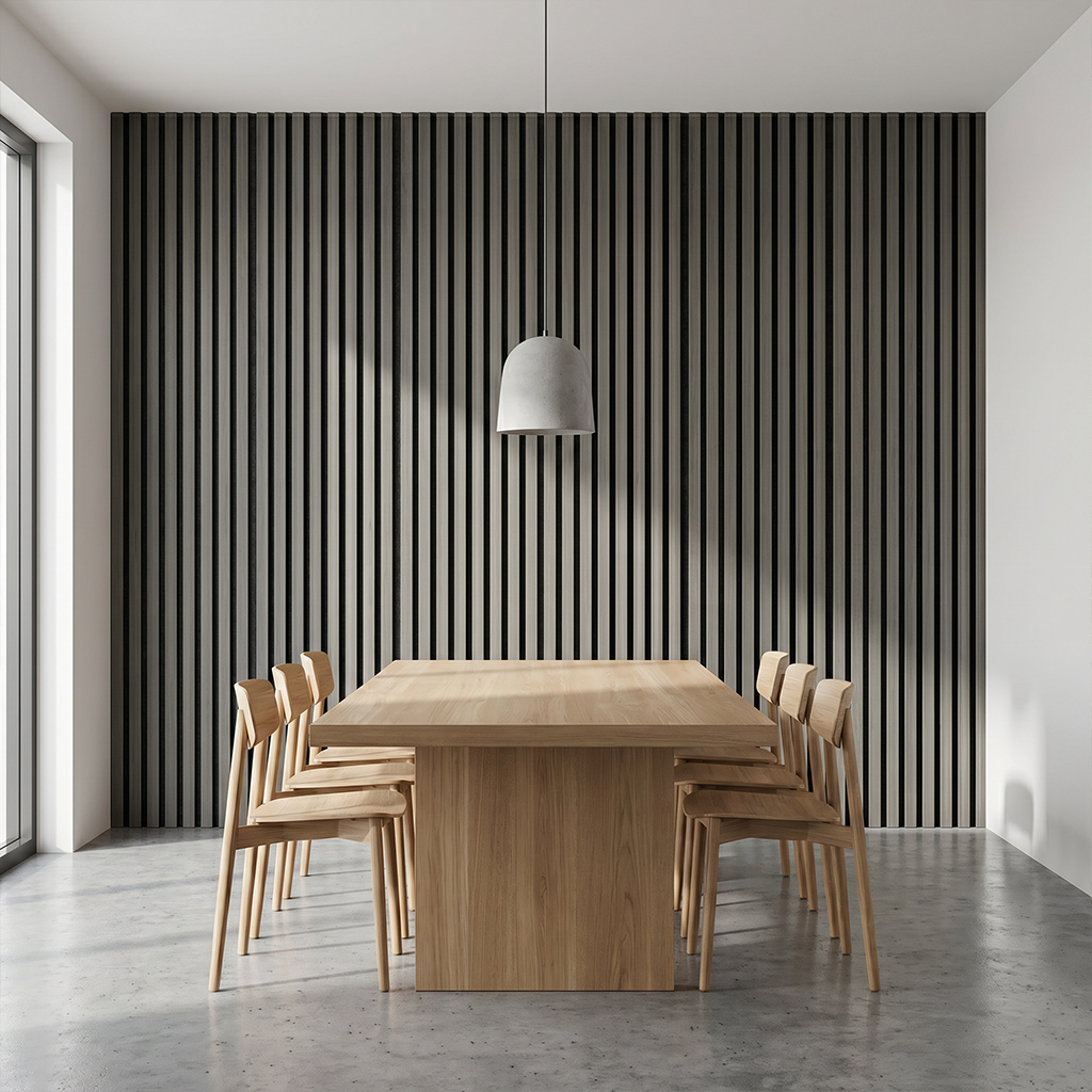 Light Grey Acoustic Wall Panel