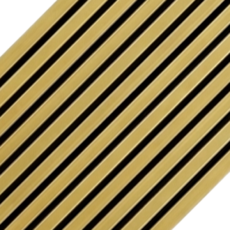 Shiny Golden Acoustic Wall Panel