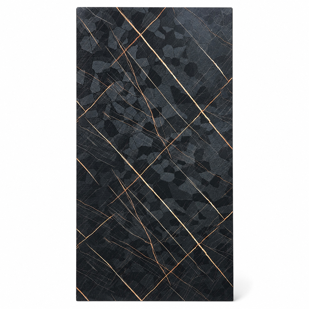 Black Rock 3D PVC Kitchen Bathroom Wet Wall Panel