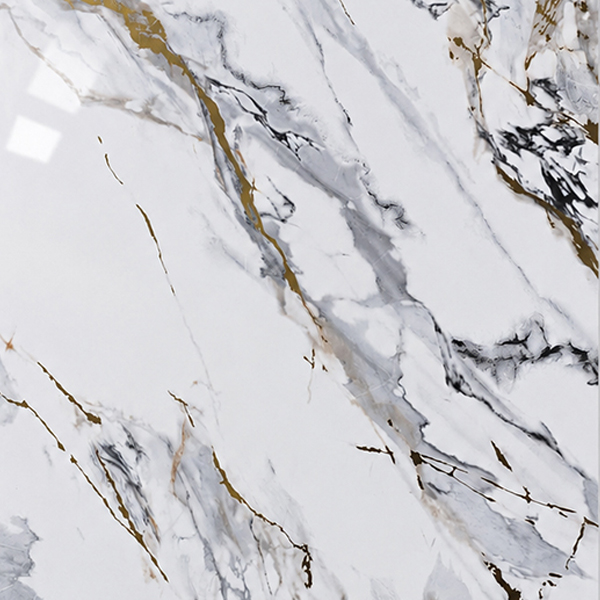 Luijin Rock Gloss PVC Shower Kitchen Wet Wall Panel